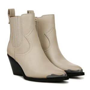 BRAND NEW IN BOX ZODIAC Women's Raylin Toe Cap Western Cowgirl Ankle Bootie 9.5